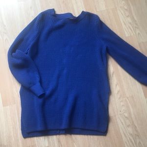 Cobalt blue sweater